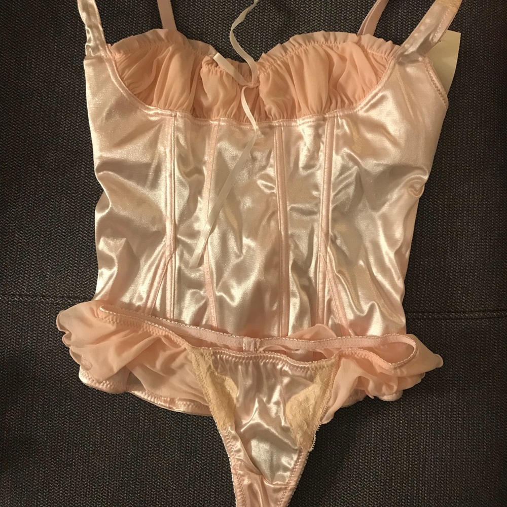 Corset with matching panties